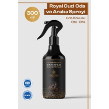 Oda ve Araba Spreyi 300 ml | Oda, Araba, Çamaşır ve Ofis Kalıcı Koku | Miskli ve Ud Ortam ve Kumaş Kokusu