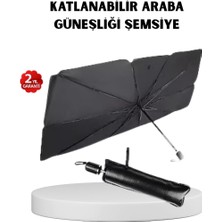 Uravas Store Katlanabilir Ön Cam Güneşliği Şemsiye – Her Araca Isı Işık Koruması