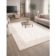 Lioara Home Modern Desen Dijital Baskılı Halı – Modern, Kaymaz Taban, Leke Tutmaz, Salon & Oturma Odası Için