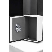 SHC4200 Gizli Kasa Kitap Görünümlü Anahtarlı Çelik Mini Kasa