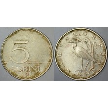 Banknoting Macaristan 5 Forint 2022 Büyük Ak Balıkçıl Temalı.