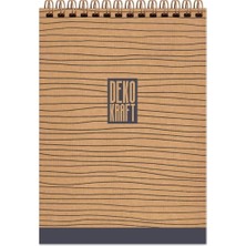 Nusrat Bilişim Keskin Color Bloknot Spiralli A7 80 Yp Çizgi Dekokraft 144211-99