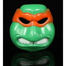 Uravas Store Ninja Kaplumbağalar Maskesi Michelangelo Maskesi