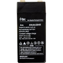 Nuveden Ieg™ Ttec 4V 4 Ah Kuru Bakımsız Akü