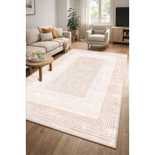 Lioara Home Modern Desen Dijital Baskılı Halı – Modern, Kaymaz Taban, Leke Tutmaz, Salon & Oturma Odası Için