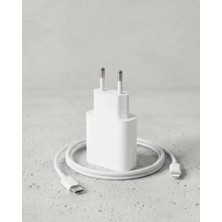 Marsilyan- iPhone 14 13 12 11 Xr Xs Max 20W Lightning Şarj Adaptörü Kablo Dahil