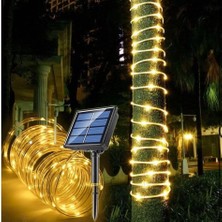 Uravas Store Solar Güneş Enerjili Hortum Kaplamalı Gün Işığı LED Aydınlatma 10 mt