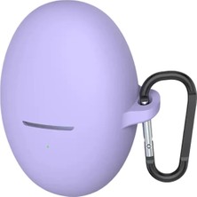 Mey İthalat Mey Ithalat®  Huawei Freebuds 6 Hang Kılıf - Lila