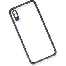 Uravas Store Redmi 9A Kılıf Miami Şeffaf Silikon - Gri