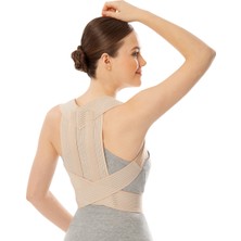 Variteks 138 Unisex Bej Renk Dik Duruş Korsesi