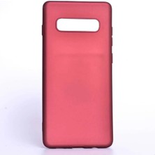 Ummeslem Samsung Galaxy S10 Cep Telefonu Için Uyumlu Kılıf Premier Yumuşak Renkli Silikon Kapak