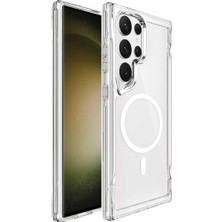 Ummeslem Samsung Galaxy S24 Ultra Için Uyumlu Kılıf Magsafe Şarj Özellikli T-Max Magsafe Kapak