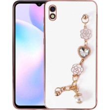 Redmi 9A Kılıf El Tutamaçlı Kamera Korumalı Cep Telefonu Için Uyumlu Kapak Taka Silikon Kapak