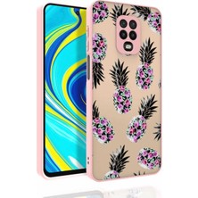 Ummeslem Xiaomi Redmi Note 9 Pro Için Uyumlu Kılıf Desenli Kamera Korumalı Parlak Nora Kapak