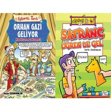 Eğlenceli Bilgi Yayınları Orhan Gazi Geliyor ve Satranç Öğren De Gel (Metin Özdamarlar)