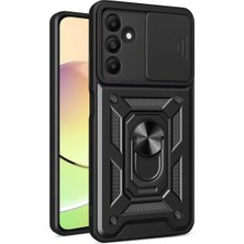 Samsung Galaxy A15 Kılıf Standlı Kamera Korumalı Cep Telefonu Için Uyumlu Kapak Sürgülü Vega Kapak