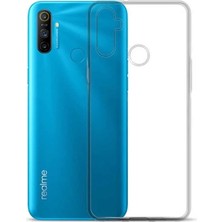 Ummeslem Realme C3 Cep Telefonu Için Şeffaf Kılıf Renksiz Ince Yumuşak Kapak Süper Silikon