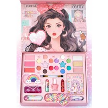 Mutlu Oyuncaklar Kız Çocuk Makyaj Seti Fashion Girls