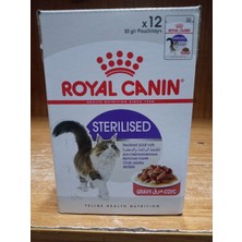 SY Royal Canin Sterilised Gravy Kısırlaştırılmış Yetişkin Kedi Yaş Maması 85 Gram x 12 Adet