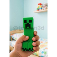 Creeper Midi Boy Hareketli Eklemli Minecraft Figür Creeper Oyuncak
