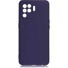 Ummeslem Oppo Reno 5 Lite Için Uyumlu Kılıf Yumuşak Dokulu Renkli Esnek Silikon Premier Kapak