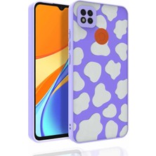 Ahlttiba Xiaomi Redmi 9c Için Uyumlu Kılıf Desenli Kamera Korumalı Parlak Nora Kapak