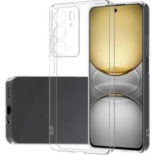 Realme C75 Cep Telefonu Için Uyumlu Kılıf Süper Silikon Esnek Şeffaf Kapak