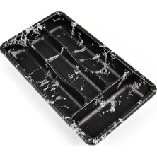 Royaleks Group 4 Gözlü Mermer Desenli Kaşıklık ROYALEKS-57081