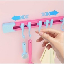 Ttt 10 Kancalı Raylı Mutfak ve Banyo Düzenleyici Askı