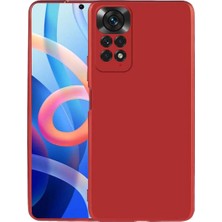 Ahlttiba Xiaomi Redmi Note 11 Global Için Uyumlu Kılıf Yumuşak Dokulu Renkli Esnek Silikon Premier Kapak