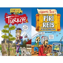 Eğlenceli Bilgi Yayınları Güzel Ülkem Türkiye 1 ve Piri Reis ve Acayip Haritası (Metin Özdamarlar)