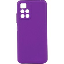 Ahlttiba Xiaomi Redmi 10 2022 Için Uyumlu Kılıf Soft Yumuşak Renkli Esnek Silikon Biye Kapak