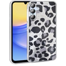 Ahlttiba Samsung Galaxy A15 Cep Telefonu Için Uyumlu Kılıf Desenli Mep Kapak