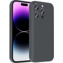 Ahlttiba Apple iPhone 14 Pro Cep Telefonu Için Uyumlu Kılıf Kamera Korumalı Kartlık Hazneli Vitra Kapak