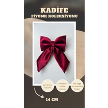 Joinkidz Kadife Büyük Boy Fiyonk Toka Kadın