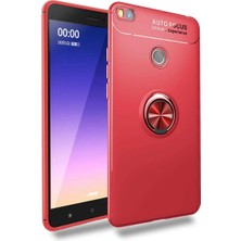 Ummeslem Xiaomi Mi Max 2 Uyumlu Cep Telefonu Için Dönebilen Yüzüklü Standlı Silikon Ravel Kapak