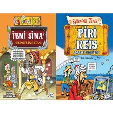 Eğlenceli Bilgi Yayınları Ibni Sina Hekimlerin Sultanı ve Piri Reis ve Acayip Haritası (Metin Özdamarlar)