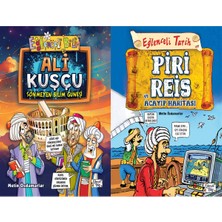 Eğlenceli Bilgi Yayınları Ali Kuşçu - Sönmeyen Bilim Güneşi ve Piri Reis ve Acayip Haritası (Metin Özdamarlar)