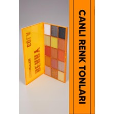 Ttt 15 Renkli Sedefli Mat Far Paleti - 2'li Set