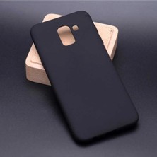 Ahlttiba Samsung Galaxy J6 Için Uyumlu Kılıf Yumuşak Renkli Silikon Esnek Kapak
