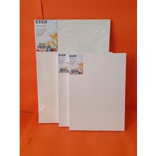 İnci Tuval 1 Adet 35X50 cm 2 Adet 25X35 cm Tuval Streçli Kaliteli Gergin Arkadan Zımbalı