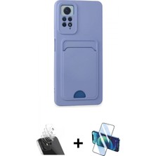 İlk El Grup Ieg™ Redmi Note 12 Pro 4g Kılıf Vadi Çizgi Prime - Siyah 3D Antistatik Seramik Nano Ekran Koruyucu + Şeffaf Kamera Lens Koruma Cam