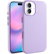 Ummeslem Apple iPhone 17 Cep Telefonu Için Uyumlu Kılıf M-Safe Şarj Özellikli Pu Deri Görünümlü Kupra Kapak