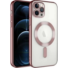 Ummeslem Apple Iphone 12 Pro Max Için Uyumlu Kılıf Magsafe Wireless Kablosuz Şarj Özellikli Demre Kapak