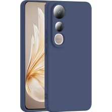 Ummeslem Vivo V50 Lite 4g Cep Telefonu Için Uyumlu Kılıf Içi Kadifeli Esnek Yumuşak Lansman Kapak
