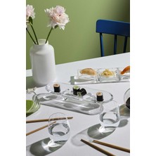 Paşabahçe Nude Silhouette Bölmeli Yuvarlak Servis Tabağı - 1 Adet