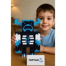 (Mega Boy) Warden Büyük Boy (Mega) Hareketli Eklemli Minecraft Figür Oyuncak