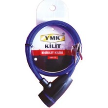 Pileli Store Ymk Eko Çelik Halatlı, Izoleli Bisiklet Kilidi - 8mm, 65 cm