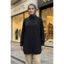 Miostil Klasik Dubai Tunik-Siyah