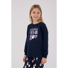 Amora Fancy Clothing Rolypoly 3712-2 Kız Çocuk Uzun Kol Pijama Takım